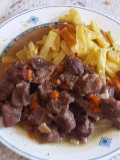 Una foto de Carrilleras en salsa