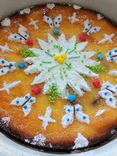 Фото Печеная творожная пасха (запеченный творог)🍮.
