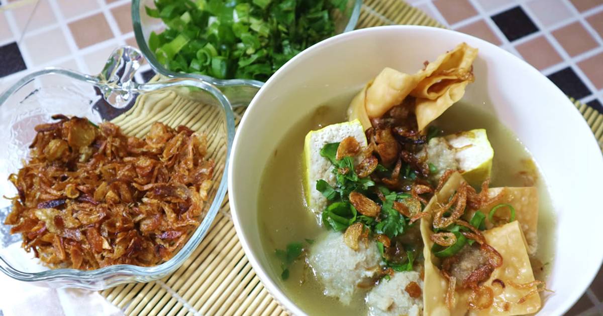 Resep Bakso Malang Komplit Oleh Dapur Adis Cookpad