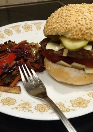 A picture of Mr. Meaty Patty.