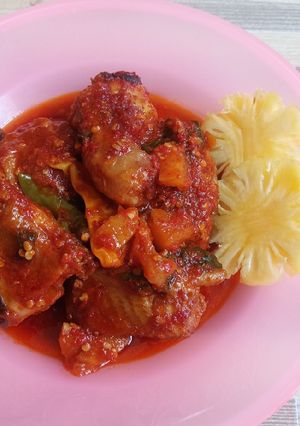Foto resep Ayam Merah Nanas