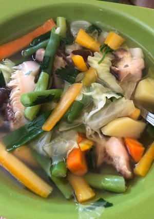 Foto resep Sop bening kaldu ayam