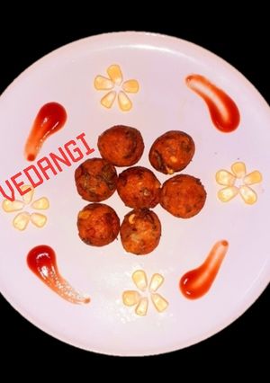 A picture of Rice & Veggie Balls.