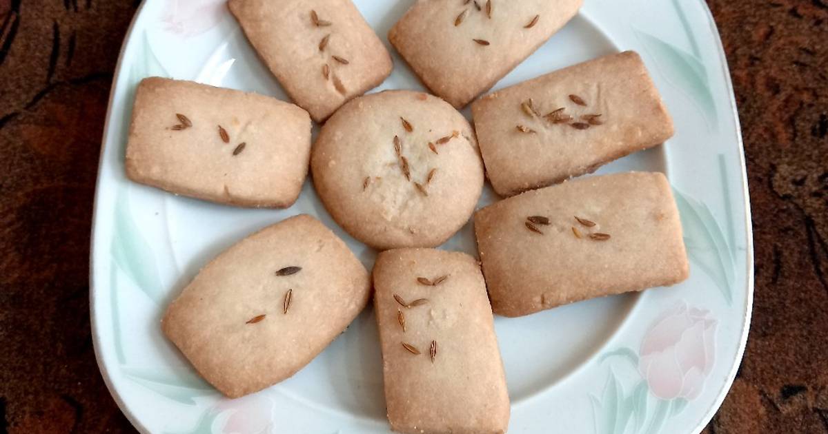 Zeera biscuits, bakery style 🫓🫓without oven Recipe by Kulsoom Bukhari