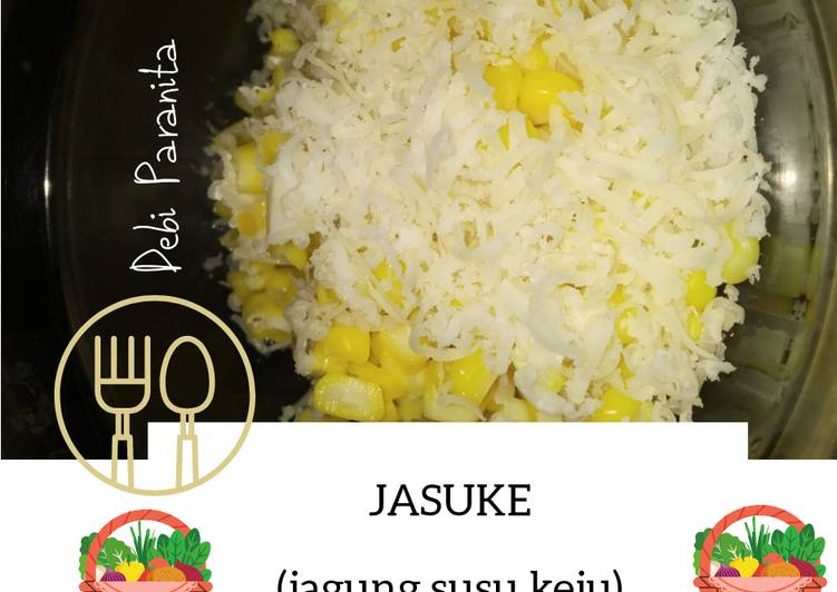 Resep JASUKE (jagung susu keju) yang Enak Banget