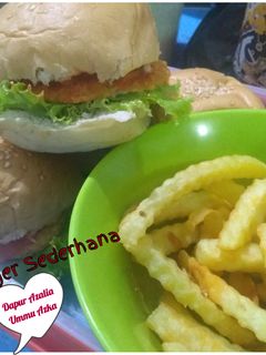 Foto resep Burger Sederhana Ala ala Emak emak