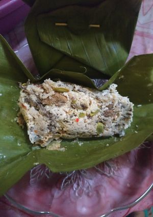 Foto resep Botok jamur grigit & lamtoro