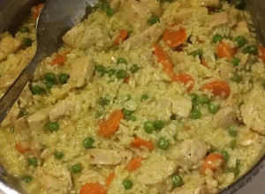 A picture of One Pot 30 minute Chicken & Rice.