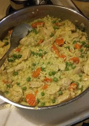 A picture of One Pot 30 minute Chicken & Rice.
