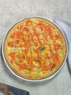 Foto resep Pizza empuk dengan saos bechamel