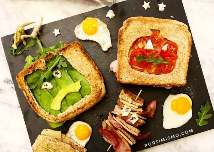 Steps to Prepare Award-winning Halloween sandwich terrorífico