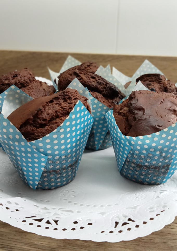 Una foto de Muffins de chocolate