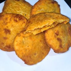 Aloo puri A picture of Aloo puri.