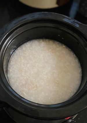 Hình của món Cháo Thịt Bằm Trứng Cút.