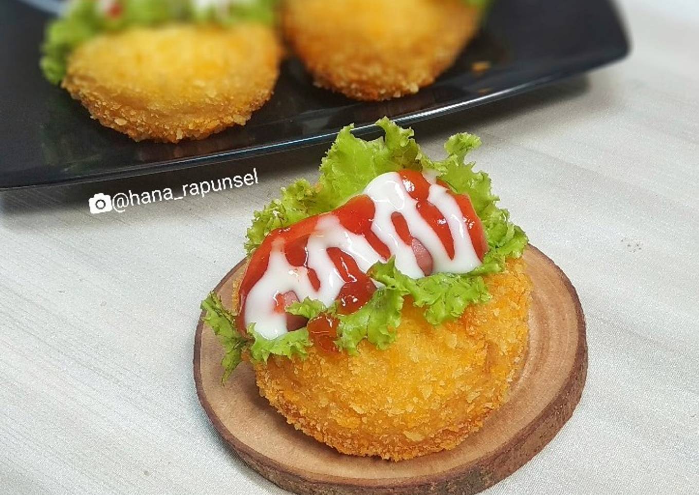 Donat Sosis (Donat Sandwitch)