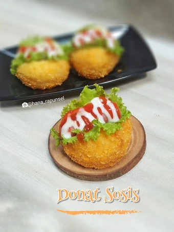 Langkah Mudah untuk Membuat Resep Donat Sosis (Donat Sandwitch) yang  Bikin Ketagihan Anti Ribet, Bisa Manjain Lidah
