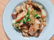 Hình ảnh của thịt heo lá chanh
