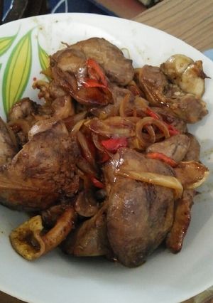 Foto resep Ati Ayam Kecap