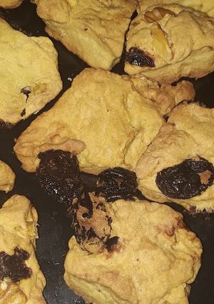 Una foto de Galletitas con pasas y nueces