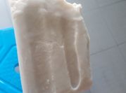Una foto de paleta crema