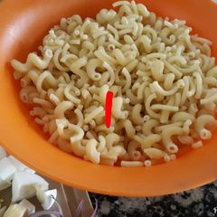 Pasta salad A picture of Pasta salad.