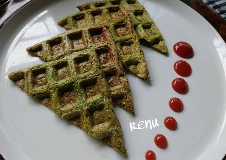 Moong Dal Waffles