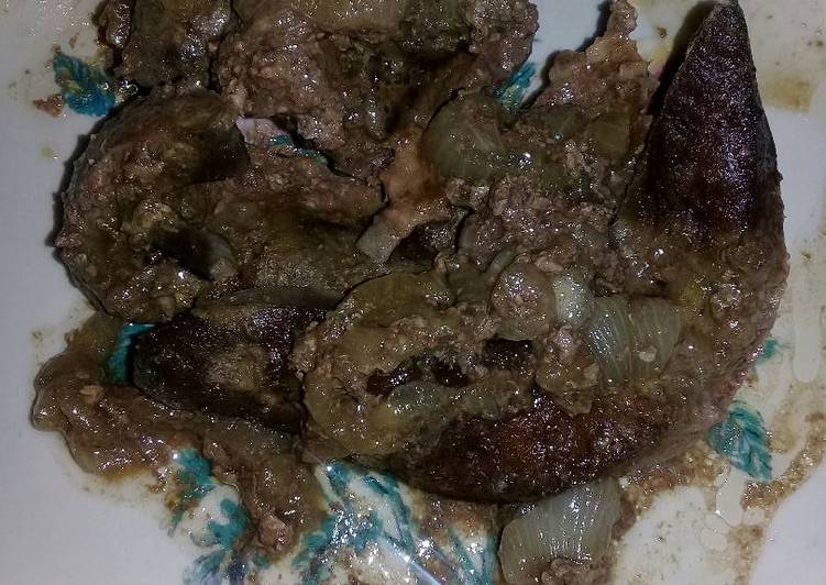 Liver with onion