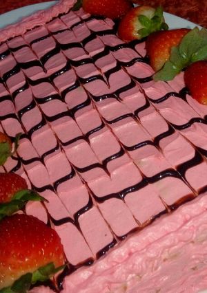 صورة لوصفة كيكة البسكويت