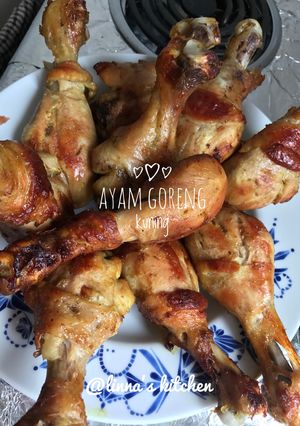 Foto resep Ayam goreng kuning