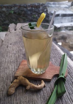 Foto resep Wedang Jahe Pandan
