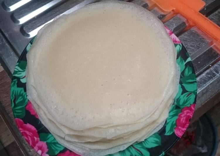 Kulit risol ekonomis tanpa telur