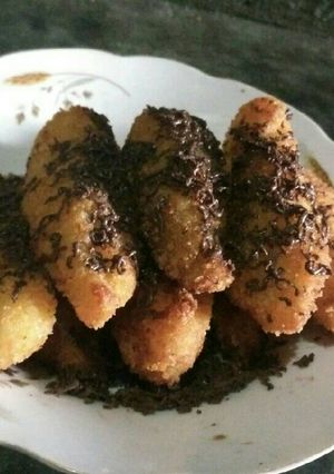 Foto resep Pisang goreng pasir tabur coklat🍫
