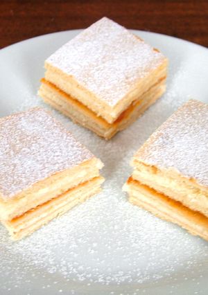 Mézes krémes recept fotója