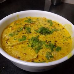 A picture of Mast papad ki sabzi.