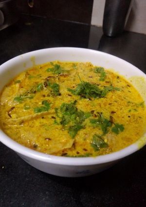 A picture of Mast papad ki sabzi.
