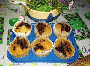 Una foto de Muffins de avellana