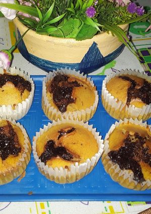 Una foto de Muffins de avellana