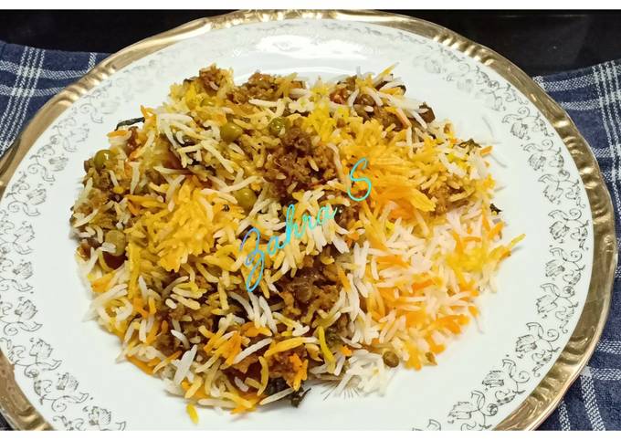 Keema Masur Pulao