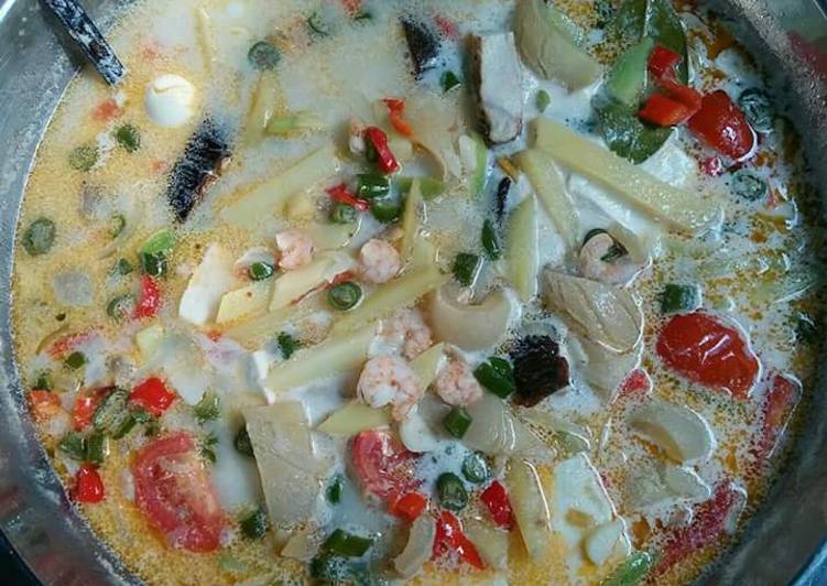 Sambel Goreng Lombok Hijau kuah Santan