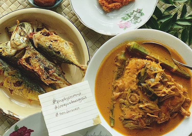 Cara Termudah Masak Lemak Cili Kepala Ikan Salmon Masakan Makanan Melayu