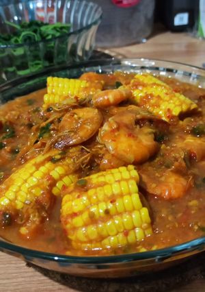Foto resep Udang Saus Padang