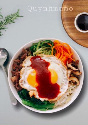 Hình của món Cơm trộn hàn quốc.