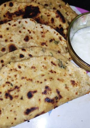पनीर, कोकोनट पराठा (paneer, coconut paratha recipe in Hindi) रेसिपी मुख्य फोटो