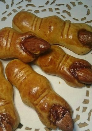 恐怖的日子……巫婆手指 的食譜成品照片