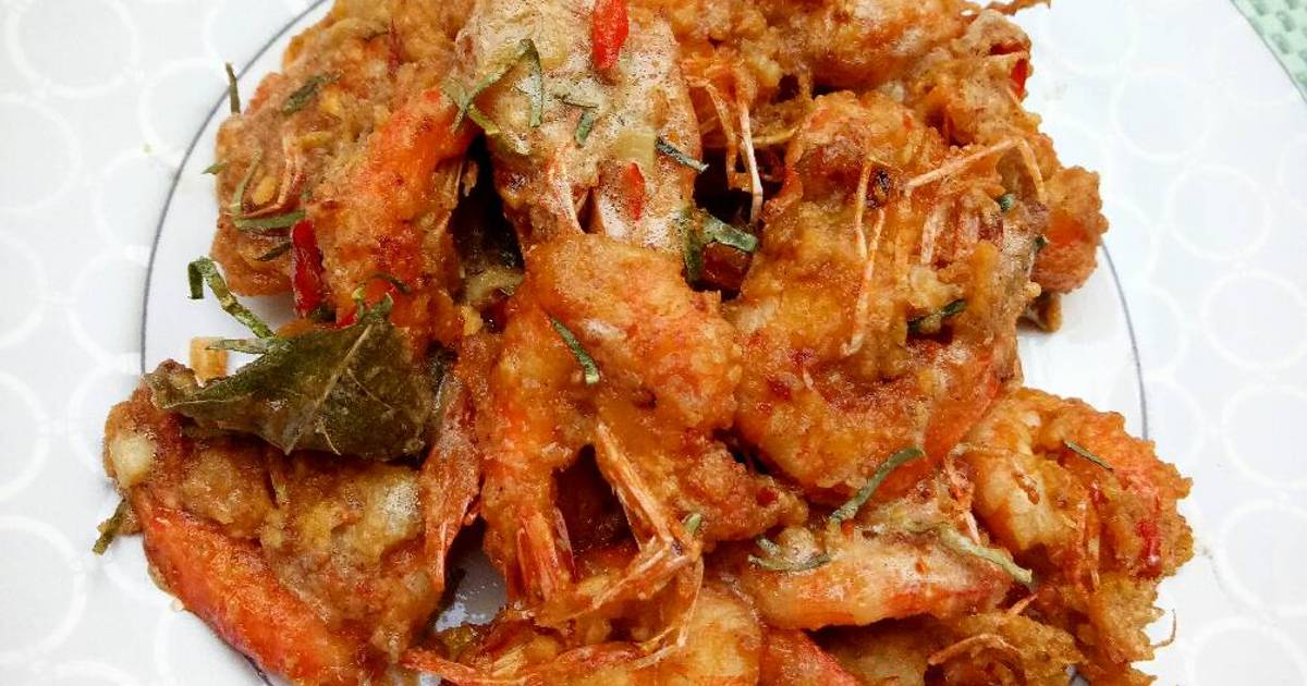 Resep Udang goreng telur asin oleh vera shahara Cookpad