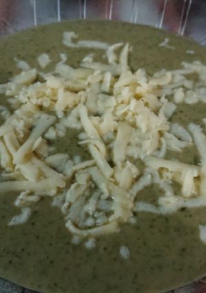 Una foto de Sopa cremosa de Kale y papa