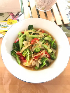 Foto resep Tumis brokoli tofu