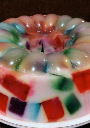 Foto resep Puding Mozaik