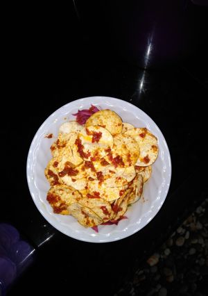 Foto resep Keripik susu balado