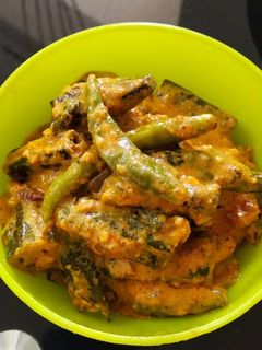A picture of Masala Bhindi.